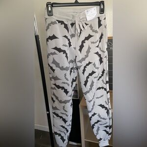 Gray Camouflage Joggers